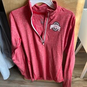 Nike Red Dri-FIT Pullover